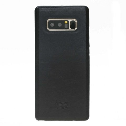 Samsung Note 8 Bouletta Echt Leder Ultra Cover Schwarz