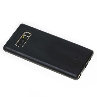 Samsung Note 8 Bouletta Echt Leder Ultra Cover Schwarz