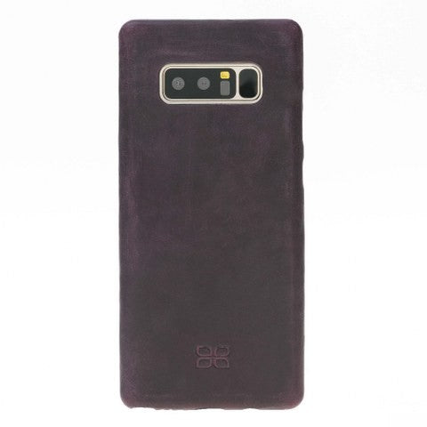 Samsung Note 8 Bouletta Echt Leder Ultra Cover Lila