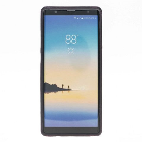 Samsung Note 8 Bouletta Echt Leder Ultra Cover Lila