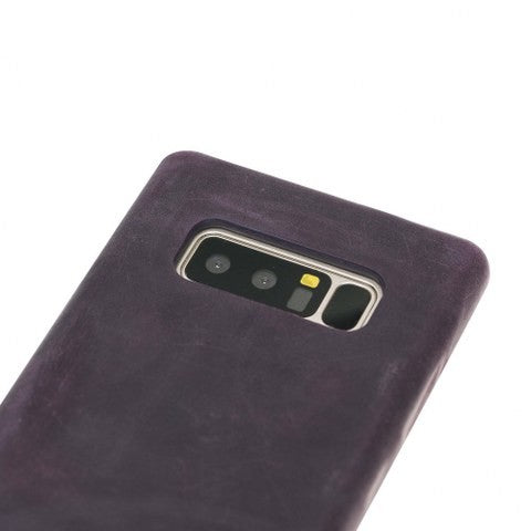 Samsung Note 8 Bouletta Echt Leder Ultra Cover Lila