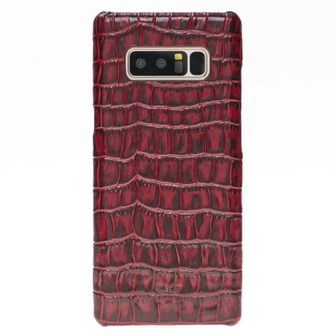 Samsung Note 8 Bouletta Echt Leder Case Ultimate Jacket Croco