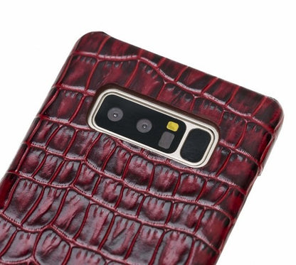 Samsung Note 8 Bouletta Echt Leder Case Ultimate Jacket Croco