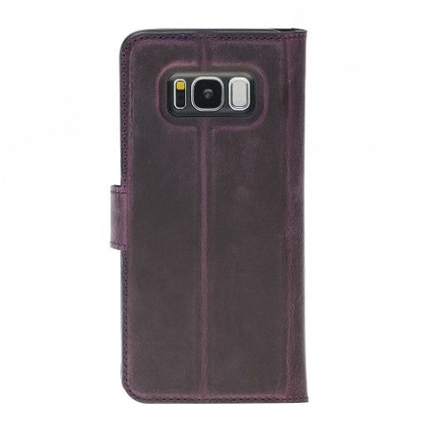 Samsung Galaxy S8 Bouletta Echt Leder Magic Wallet Lila