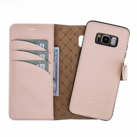 Samsung Galaxy S8 Bouletta Echt Leder Magic Wallet Nude
