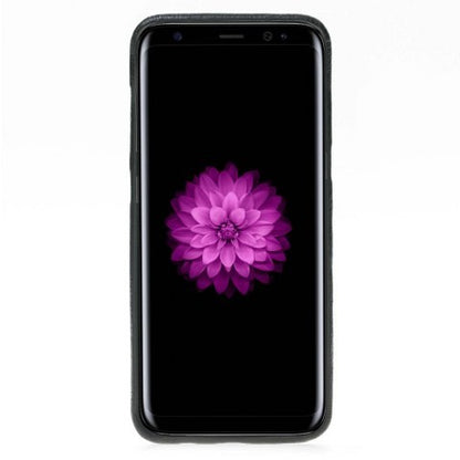 Samsung Galaxy 8 Bouletta Echt Leder Ultra Cover CC Schwarz
