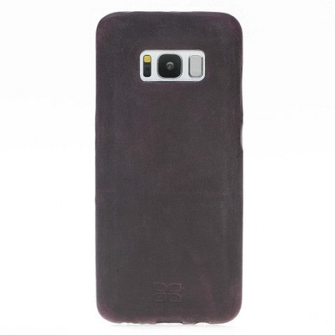 Samsung Galaxy S8 Bouletta Echt Leder Ultra Cover Lila