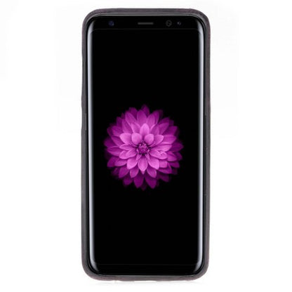 Samsung Galaxy S8 Bouletta Echt Leder Ultra Cover Lila