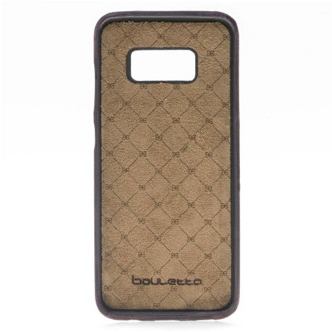 Samsung Galaxy S8 Bouletta Echt Leder Ultra Cover Lila