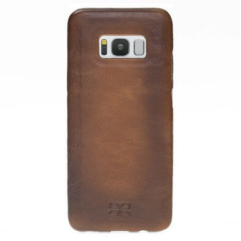 Samsung Galaxy S8 Bouletta Echt Leder Ultra Cover Braun