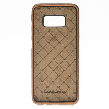 Samsung Galaxy S8 Bouletta Echt Leder Ultra Cover Braun