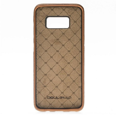 Samsung Galaxy S8 Bouletta Echt Leder Ultra Cover Braun