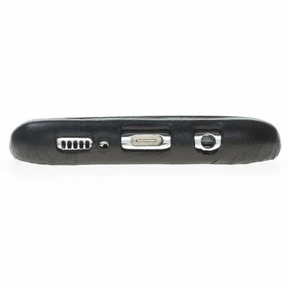Samsung Galaxy S8 Bouletta Echt Leder Ultra Cover Schwarz