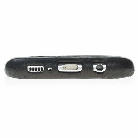 Samsung Galaxy S8 Bouletta Echt Leder Ultra Cover Schwarz