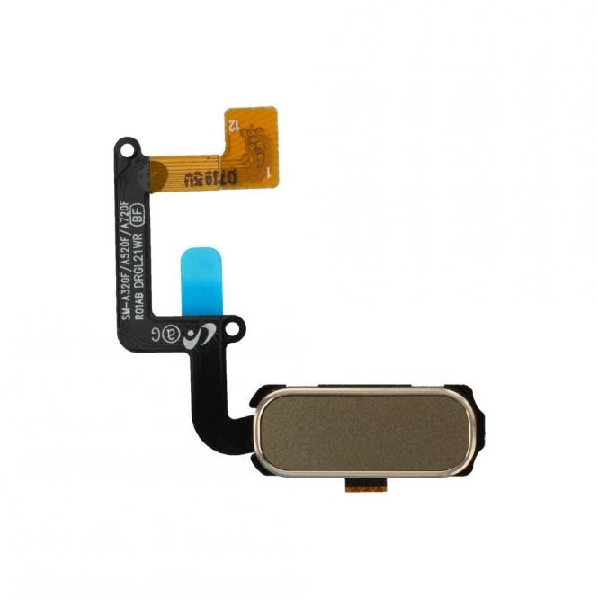 Samsung Galaxy A3 2017 Homebutton Flex mit Button Gold