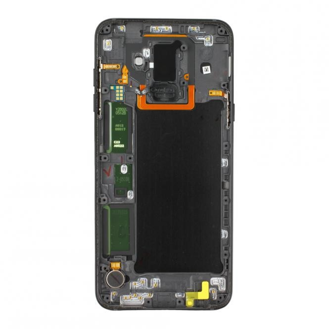 Samsung Galaxy A6 Plus 2018 Akkudeckel Schwarz