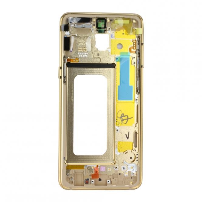Samsung Galaxy A8 2018 Mittelrahmen Gold
