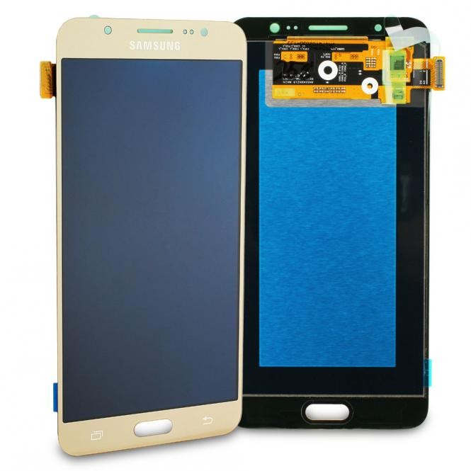 Samsung Galaxy J7 2016 LCD Display Gold