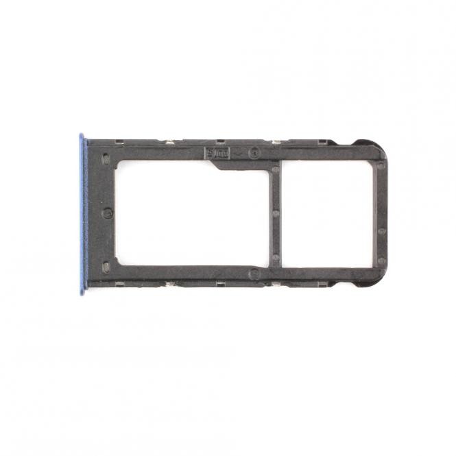 Sim Tray kompatibel mit Huawei P Smart, Blau