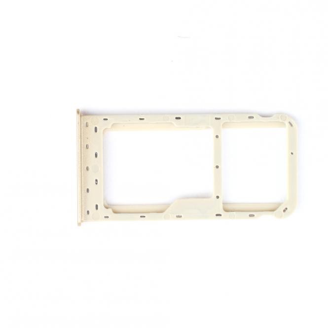Sim Tray kompatibel mit Huawei P Smart, Gold