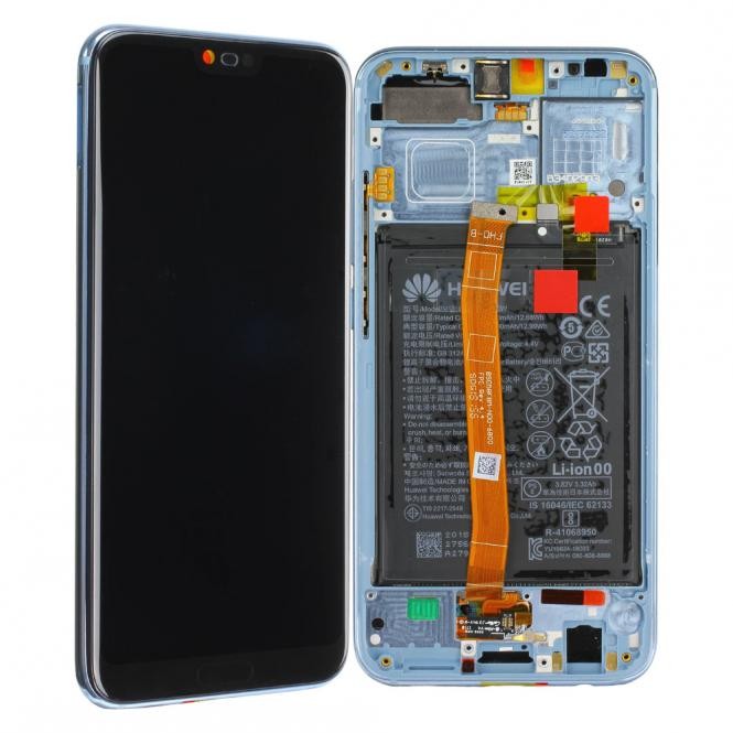 Huawei Honor 10 LCD Einheit mit Displayrahmen inkl. Akku