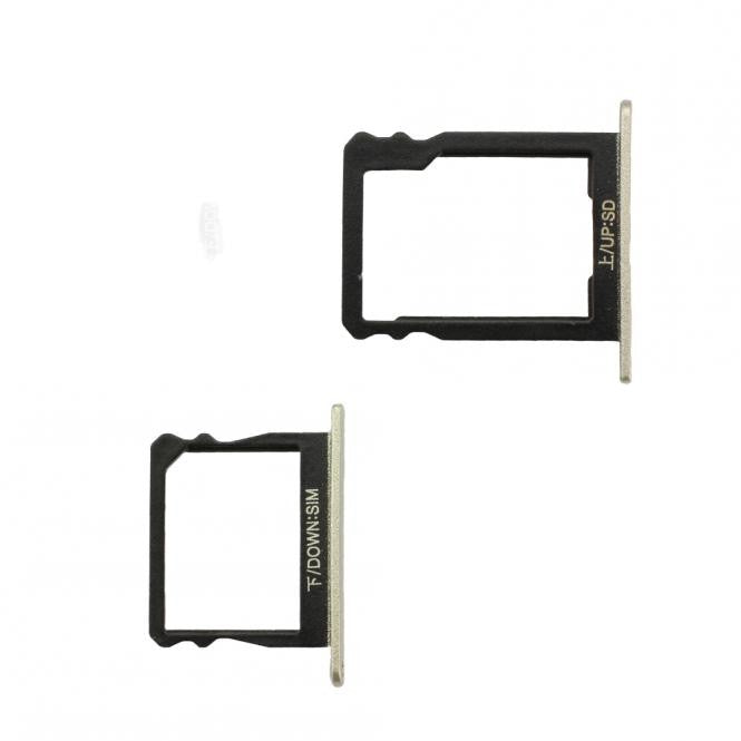 Huawei P8 Simkartan Halter Silber