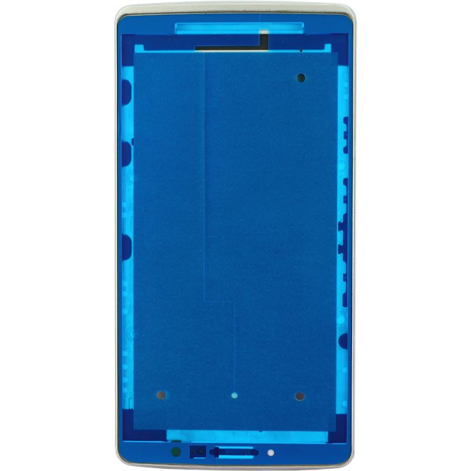 LG G4 Stylus H635 Front Gehäuse (Mittel ), Silber