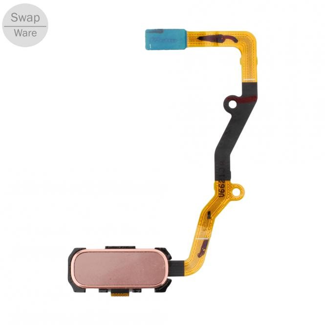 Samsung Galaxy S7 Edge Home Button mit Flexkabel Pink