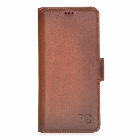 Bouletta Geldbörse Lederhülle mit ID-Slot für Samsung S10 Plus
