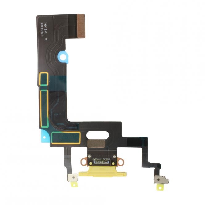 iPhone XR Dock Connector Flexkabel Gelb