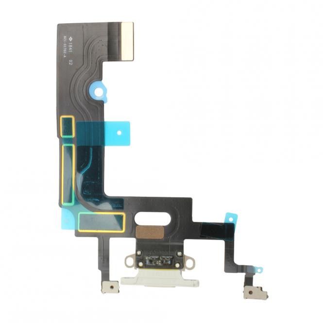 iPhone XR Dock Connector Flexkabel Weiss