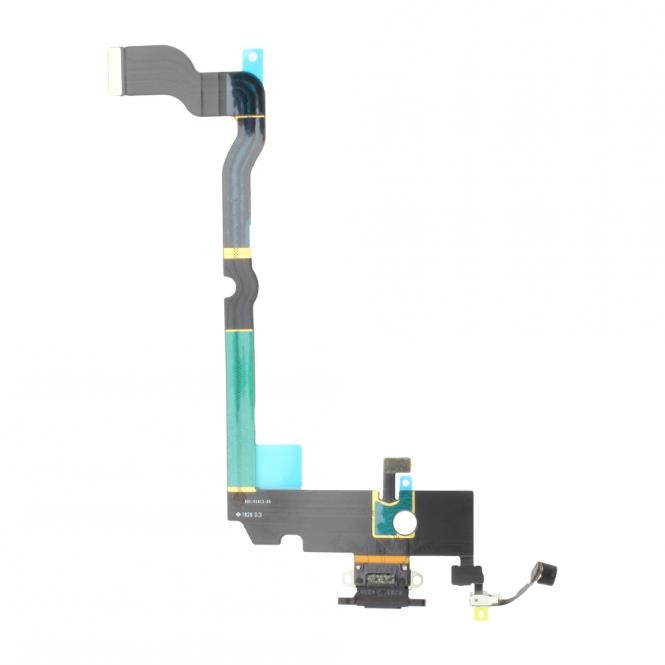 Dock Connector Flex kompatibel mit iPhone XS Max, Schwarz