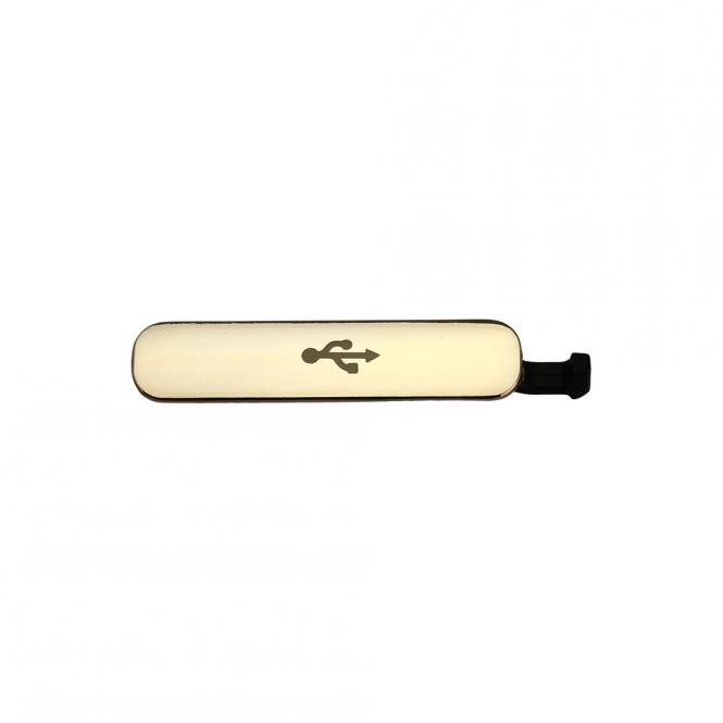 Samsung Galaxy S5 USB-/Dockanschluss-Abdeckung, Gold