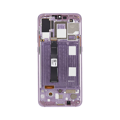 Xiaomi Mi 9 Display und Digitizer mit Rahmen, Lila OEM