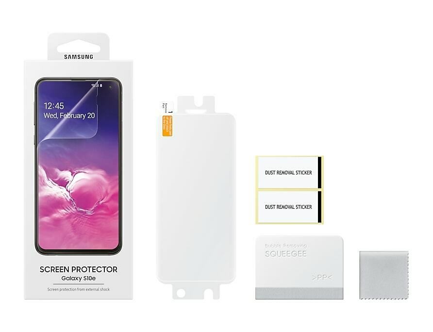 2er Set Displayschutzfolie für Samsung ET-FG970 Galaxy S10e