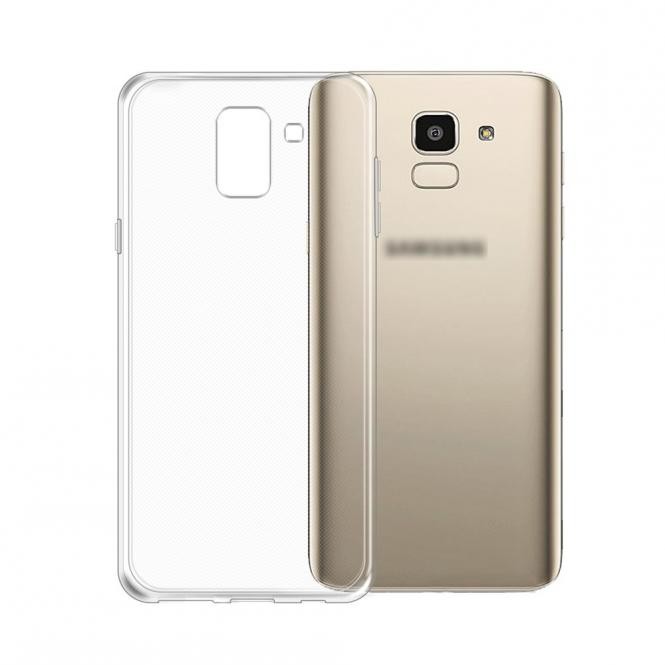 PT line TPU Schutzhülle Transparent für Samsung J6 Plus