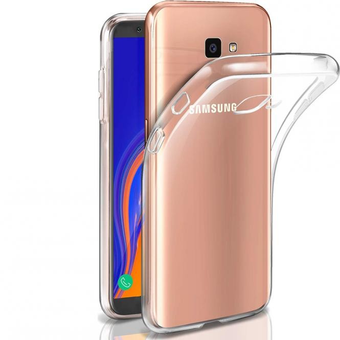 PT line TPU Schutzhülle Transparent für Samsung J4 Plus