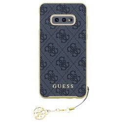 Guess Charms Hard Case 4G für Samsung G970F Galaxy S10e Grey