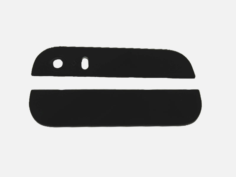Kamera Back Rück Glas Oben Unten Abdeckung Schwarz iPhone 5S SE