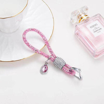 Lady Schlüsselanhänger mit speziellem Design Dunkel Rosa