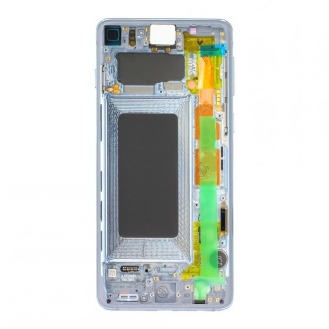 Samsung Galaxy S10 G973F LCD + Touch einheit, Prism Blue