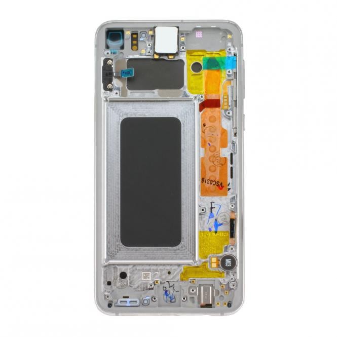 Samsung Galaxy S10e G970F LCD + Touch Einheit, Prism White