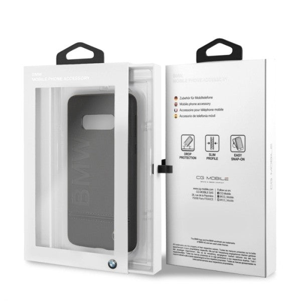 BMW - Logo Imprint - Samsung Galaxy S10+ - Leder Hard Cover
