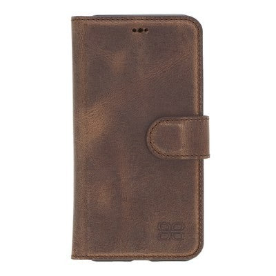 Bouletta Echt Leder Magic Wallet iPhone 11 Antik Braun