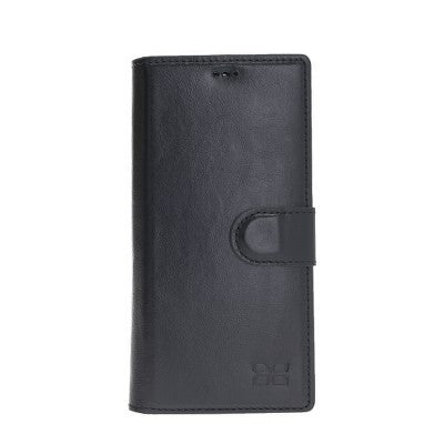 Bouletta Echt Leder Galaxy Note 10 Book Wallet Schwarz