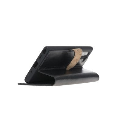 Bouletta Echt Leder Galaxy Note 10 Book Wallet Schwarz