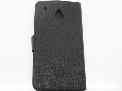 Schwarz Leder Kreditkarte HTC One Mini M4