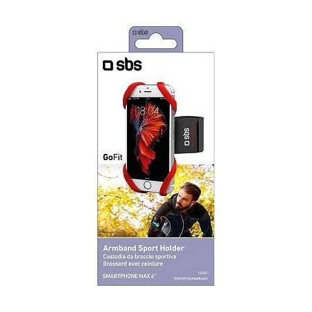 Universal Jogging Tasche Sportarmband Fitnessband bis zu 6"