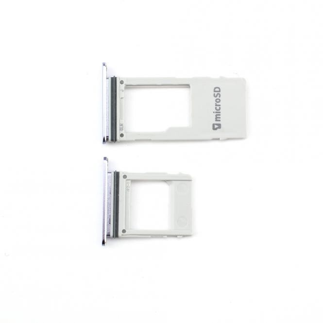 Sim Tray kompatibel mit Samsung Galaxy A8 Plus 2018, Lila