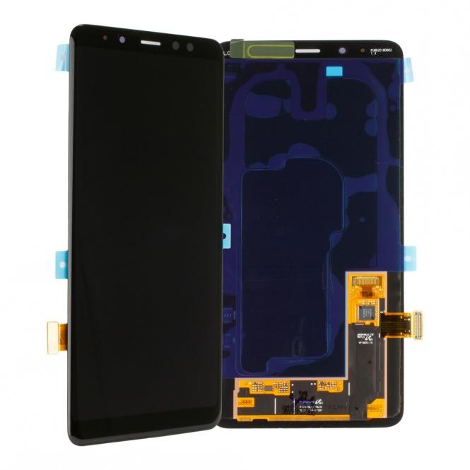 Samsung Galaxy A8 Plus 2018 LCD Display Schwarz